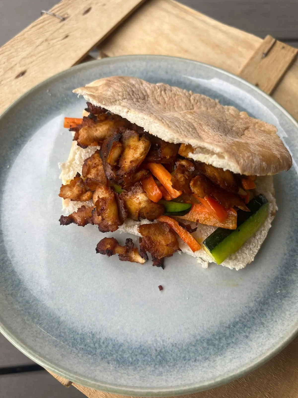Ofen-Tofu-Kebab